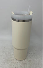 Load image into Gallery viewer, Stanley Quencher H2.O Flowstate Beige Stainless Steel Tumbler 30 Oz. With Straw