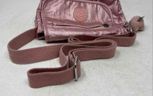 Load image into Gallery viewer, Kipling Womens Pink Inner Pockets Adjustable Strap Crossbody Bag