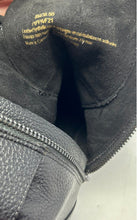 Load image into Gallery viewer, Karl Lagerfeld Womens Pippa Black Leather Side Zip Combat Boots Size 8M