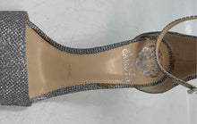 Load image into Gallery viewer, Vince Camuto Womens VC-Court Silver Open Toe Ankle Strap Heels Size 6.5M