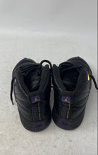 Load image into Gallery viewer, Nike Kids Jordan 12 Retro Black Purple Lace-Up Sneaker Shoes Size 11C