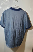 Load image into Gallery viewer, Express Mens Blue Short Sleeve Collared Polo Shirt Size Large