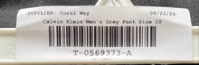 Load image into Gallery viewer, Calvin Klein Womens Gray Flat Front Pockets Straight Leg Dress Pants Size 10