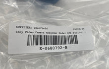 Load image into Gallery viewer, Sony Model CCD-F401 Standard Definition Video Camera Recorder Untested-No Cables
