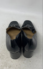 Load image into Gallery viewer, Naturalizer Womens Wynrie Black Leather Slip-On Square Toe Loafer Heels Size 9