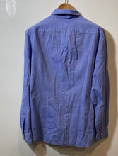 Load image into Gallery viewer, Authentic John Varvatos Mens Blue Cotton Long Sleeve Button-Up Shirt Size L