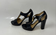 Load image into Gallery viewer, Michael Kors Womens Berkley Black Open Toe Platform Sandals Size 6.5M