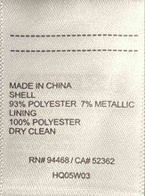 Load image into Gallery viewer, Laundry By Shelli Segal Womens Blue Silver Floral Fit & Flare Dress 14 With Tag