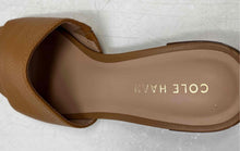 Load image into Gallery viewer, Cole Haan Womens Calli Single Band Brown Leather Slip-On Slide Sandal Size 5B