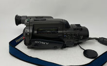 Load image into Gallery viewer, Sony Model CCD-FX420 Gray 10x Zoom Handycam Camcorder In Brown Case Not Tested