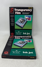 Load image into Gallery viewer, Lot Of 2 Pcs Simon CG-220 Inkjet 8.5x11 Office Supplies Transparency Film