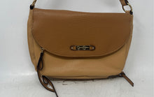 Load image into Gallery viewer, Jessica Simpson Womens Brown Leather Adjustable Strap Shoulder Crossbody Bag