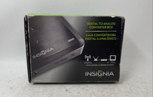 Load image into Gallery viewer, Insignia Black Digital To Analog TV Converter Box With Accessories Not Tested