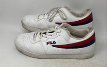 Load image into Gallery viewer, Fila Mens Court 13 Low 1SC60348-125 White Red Blue Lace-Up Sneakers Shoes Sz 13