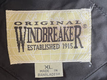 Load image into Gallery viewer, Original Windbreaker Mens Black Long Sleeve Full-Zip Bomber Jackets Size XL