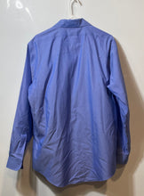 Load image into Gallery viewer, Brooks Brothers Mens Blue Collared Long Sleeve Dress Shirt Size 16.5