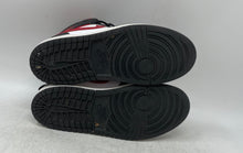 Load image into Gallery viewer, Nike Kids Air Jordan 1 Mid PS 640734-079 Red Black Sneakers Shoes Size 3Y