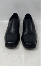 Load image into Gallery viewer, J. Ferrar Mens Dash Black Elegant Leather Square Toe Loafer Dress Shoes Size 8M