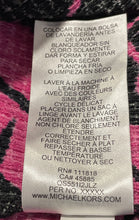 Load image into Gallery viewer, Michael Kors Womens Pink Black Floral Print Sleeveless Blouse Top Size XS