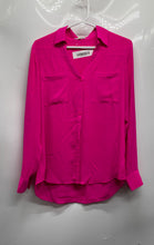 Load image into Gallery viewer, Express Womens Pink The Portofino Long Sleeve Button-Up Shirt Size Medium