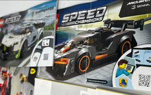 Load image into Gallery viewer, Lot Of 9 Pcs Assorted Lego Speed Champions Large Print Mixed Instruction Manuals