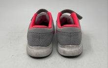Load image into Gallery viewer, Nike Girls Revolution 4 943307-003 Gray Pink Hook & Loop Sneaker Shoes Size 1.5Y