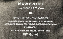 Load image into Gallery viewer, Homegirl Society Womens Black Italy Flag Short Sleeve Pullover T-Shirt Size XL