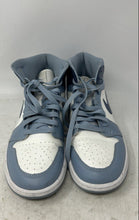 Load image into Gallery viewer, Nike Womens Air Jordan 1 Mid BQ6472-140 Diffused Blue Sneaker Shoes Size 9