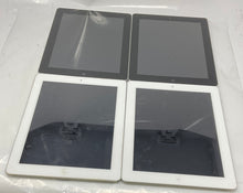 Load image into Gallery viewer, Lot Of 4 Pcs Apple iPads Gray Mixed iOS Tablets Not Tested Locked For Parts
