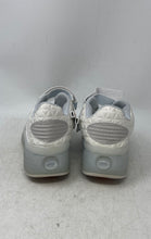 Load image into Gallery viewer, Fashion Unisex Kids White Round Toe Hook & Loop Roller Skates Size EUR 35