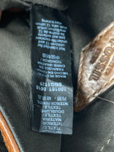 Load image into Gallery viewer, Authentic Fossil Womens Brown Adjustable Strap Messenger Bag Stained