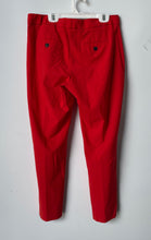 Load image into Gallery viewer, Banana Republic Womens Avery Orange Flat Front Straight Leg Ankle Pants Size 6