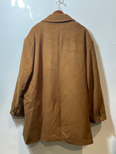 Load image into Gallery viewer, Shaquille O'Neal Mens Brown Long Sleeve Collared Button Front Car Coat Size 3XL