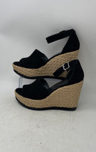 Load image into Gallery viewer, Stuart Weitzman Womens Soho Beige Black Suede Espadrille Sandals Size 10.5M