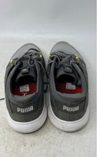 Load image into Gallery viewer, Puma Mens Ignite Fasten 8 193000-06 Gray Lace-Up Running Shoes Size 9.5