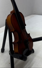 Load image into Gallery viewer, Mendini Brown 4-String Small Acoustic Violin Instrument In Black Hard Case
