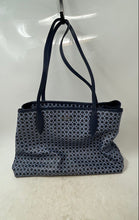 Load image into Gallery viewer, Kate Spade New York Womens Navy Blue Printed Double Strap Shoulder Bag