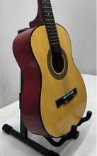 Load image into Gallery viewer, Master-Play Beige Brown Right-Handed 6 String Dreadnought Acoustic Guitar w/ Bag