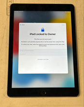 Load image into Gallery viewer, Apple iPad Air 2 Model A1566 Silver Damaged Power Button Powers On For Parts