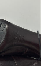 Load image into Gallery viewer, Roberto Del Carlo Womens Brown Leather Lace-Up Block Heel Ankle Booties Sz 38.5