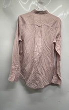 Load image into Gallery viewer, Zara Mens Light Pink Relaxed Fit Long Sleeve Collared Button-Up Shirt Size S