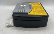 Load image into Gallery viewer, SentrySafe Silver Portable Compact Electronic Safe With Key Lock Not Tested