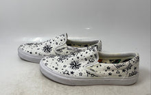 Load image into Gallery viewer, Vans Unisex Classic Slip-On 721356 White Black Sneaker Shoes Size M10.5 W12