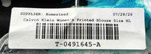 Load image into Gallery viewer, Calvin Klein Womens Multicolor Floral Sleeveless Round Neck Blouse Top Size XL
