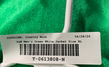 Load image into Gallery viewer, H&M Mens Green White Relaxed Fit Long Sleeve Full-Zip Track Jacket Size XL