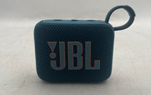 Load image into Gallery viewer, JBL Go 4 Blue Waterproof Dustproof Portable Wireless Bluetooth Mini Speaker