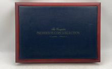 Load image into Gallery viewer, Brown Blue The Complete Presidential Coin Collection Display Box Only