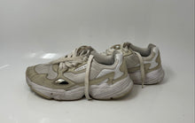 Load image into Gallery viewer, Adidas Womens Falcon B28128 Beige Lace-Up Low Top Sneakers Shoes Size 7.5