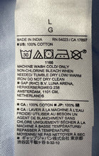 Load image into Gallery viewer, Banana Republic Mens Light Blue Cotton Luxe Touch Performance Polo Shirt Size L