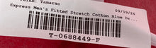 Load image into Gallery viewer, Express Mens Gray Long Sleeve Collared Button-Up Shirt Size Small